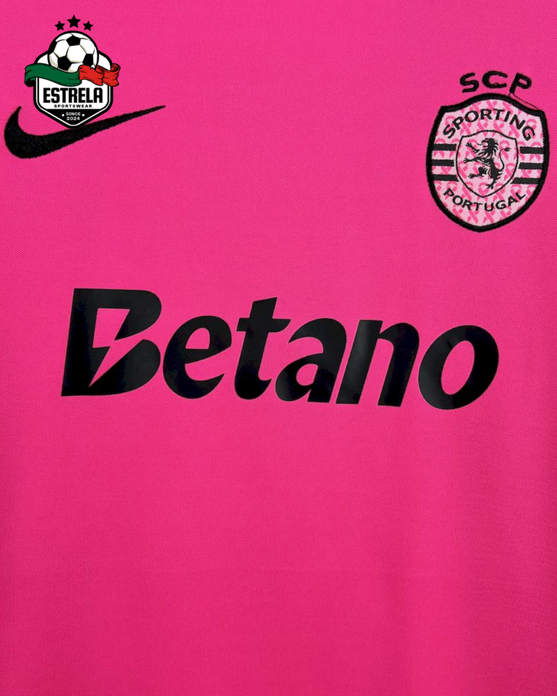 Kit Infantil Sporting Outubro Rosa 24/25