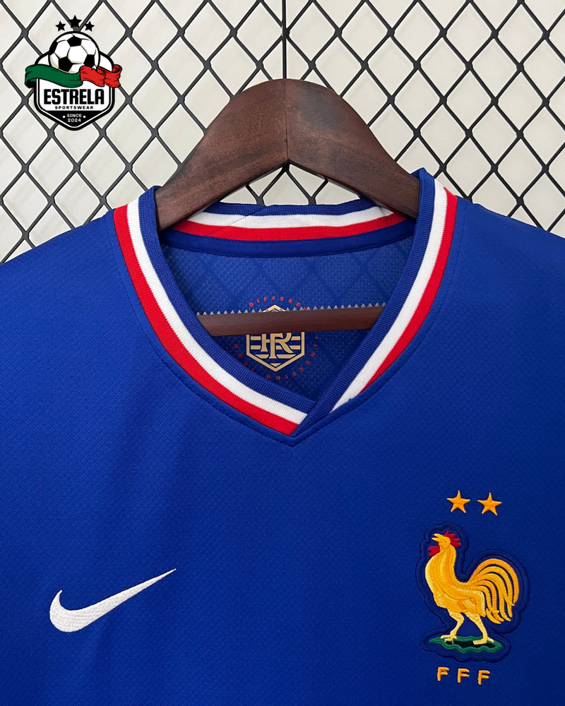 Camisola Feminina França Home 2024