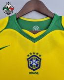 Camisola Retrô Brasil Home 2004