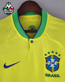 Camisola Retrô Brasil Home 2022