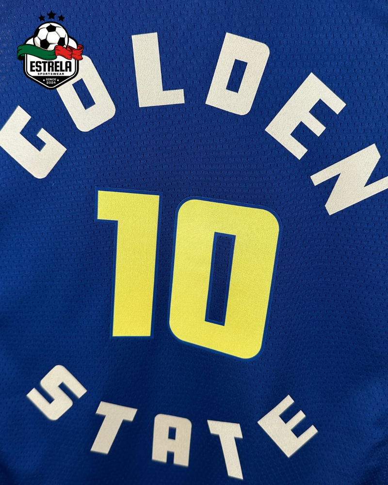 Golden State Warriors - Jimmy Butler III Azul e Vermelha
