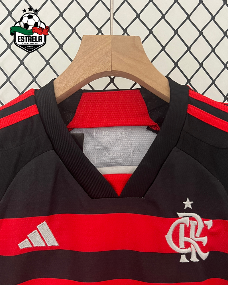 Kit Infantil Flamengo Home 2024