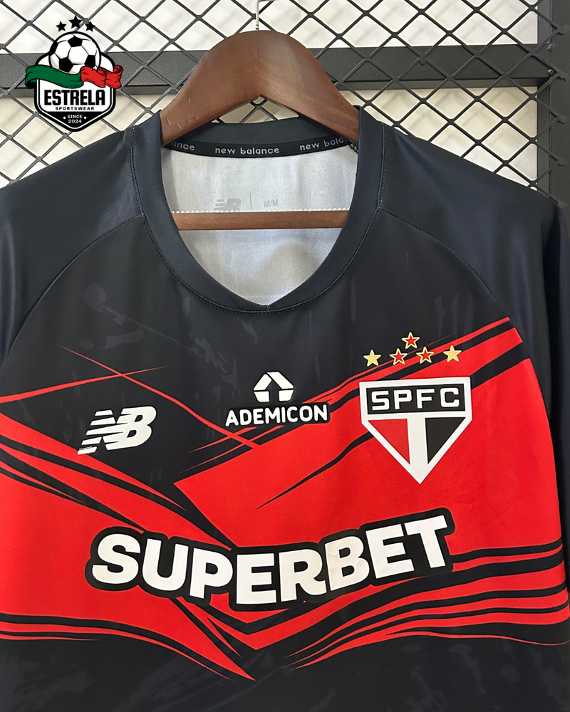 Camisola São Paulo Guarda Redes Preta 2025