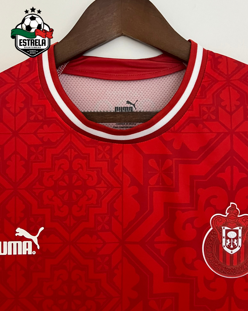 Camisola Chivas Edição Especial 200th Vermelha