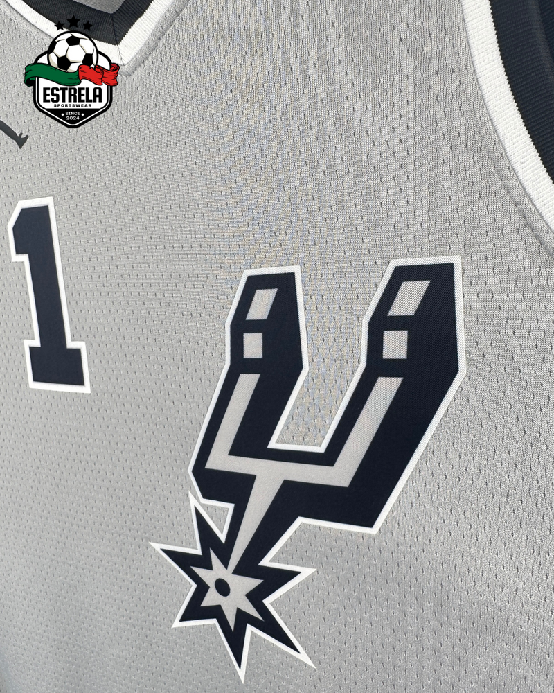 San Antonio Spurs - Wembanyama - Cinza