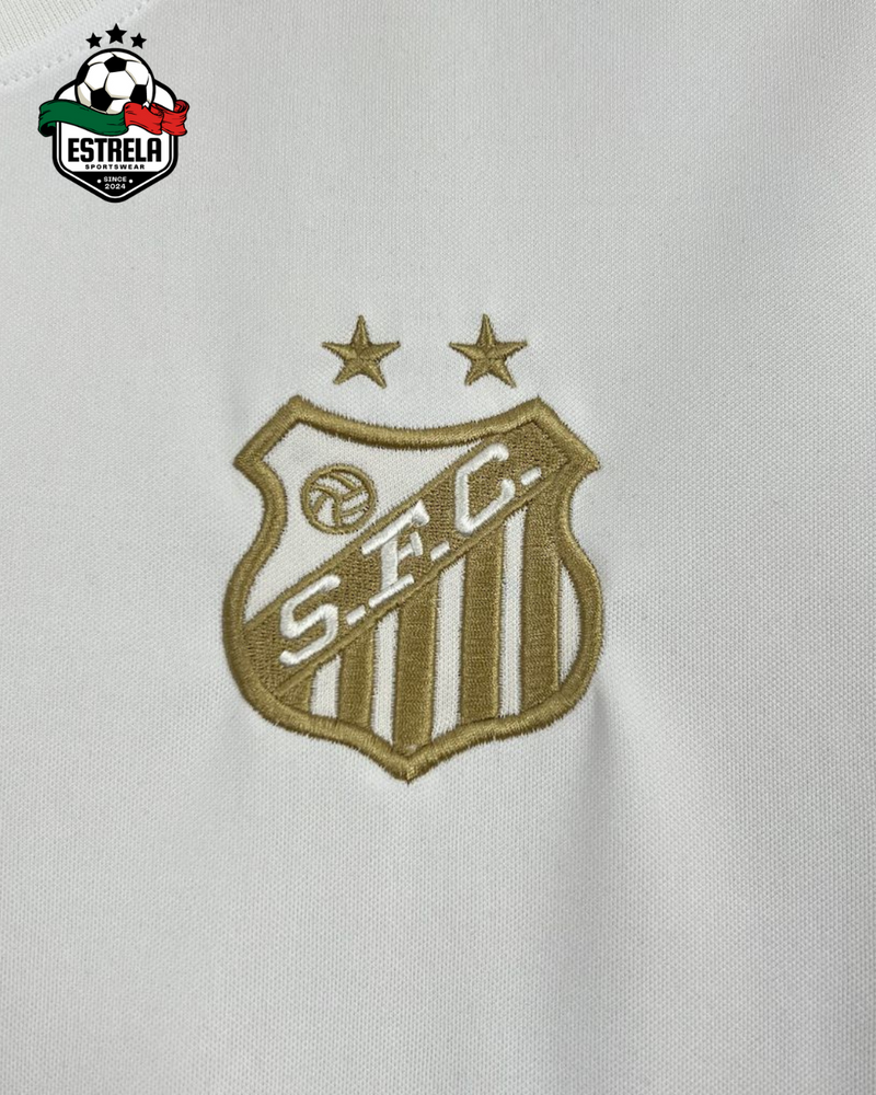 Camisola Retrô Santos 1000 Gols do Pelé