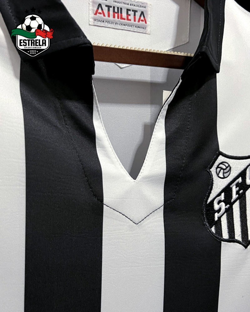 Camisola Retrô Santos do Pelé 1958