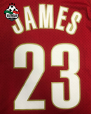 Cavaliers - Lebron James 23 - Vermelha