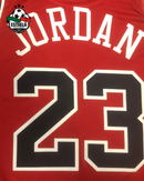 M - Chicago Bulls - Michael Jordan 23 - Vermelha