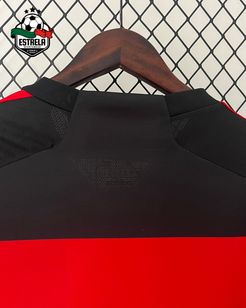 Camisola Manga Longa Flamengo Home 2024