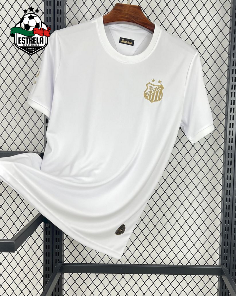 Camisola Retrô Santos 1000 Gols do Pelé