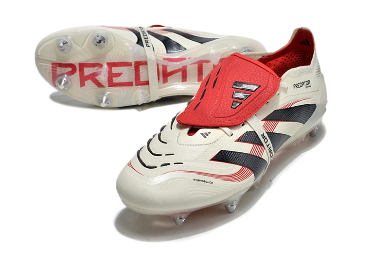Chuteira Adidas Predator Elite Tongue SG - Vermelha