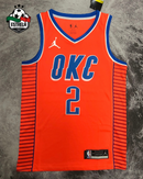 Oklahoma City Thunder - Gilgeous-Alexander - Laranja