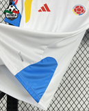 Camisola Colômbia Pré Match Branca 2026