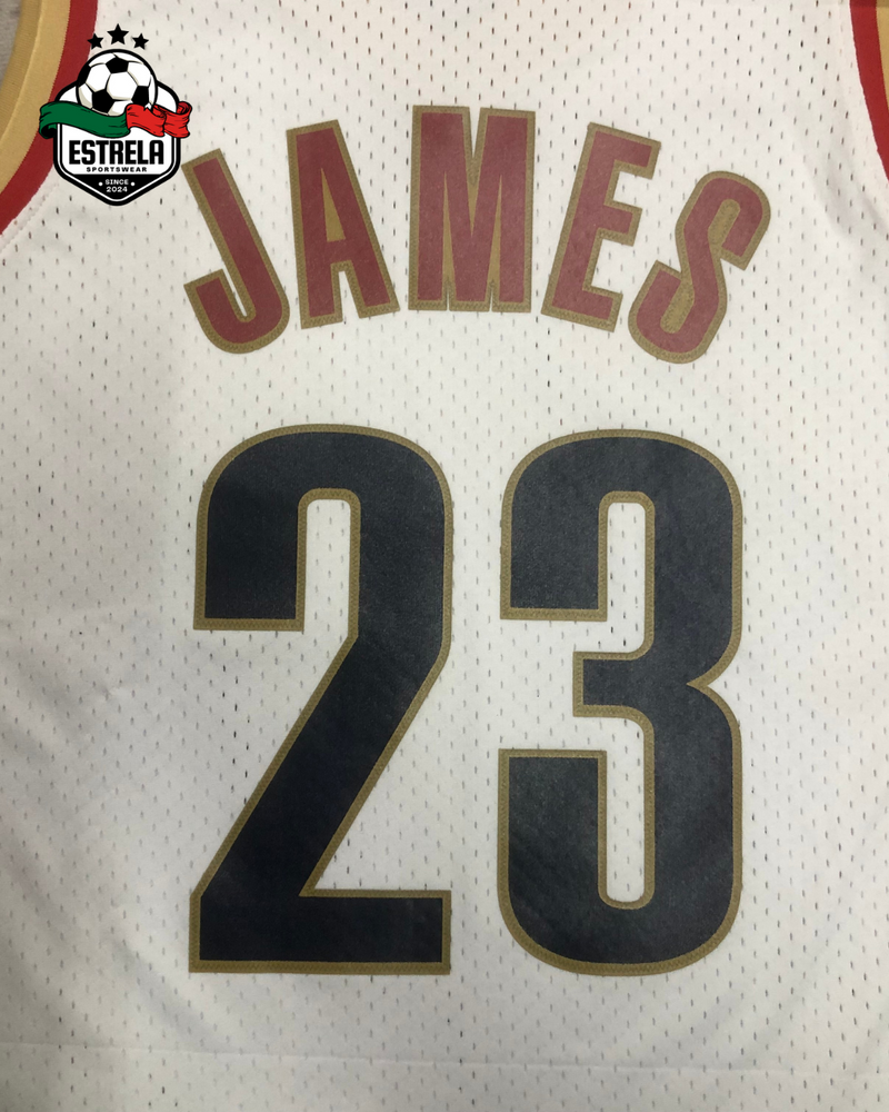 Cavaliers - Lebron James 23 - Branca