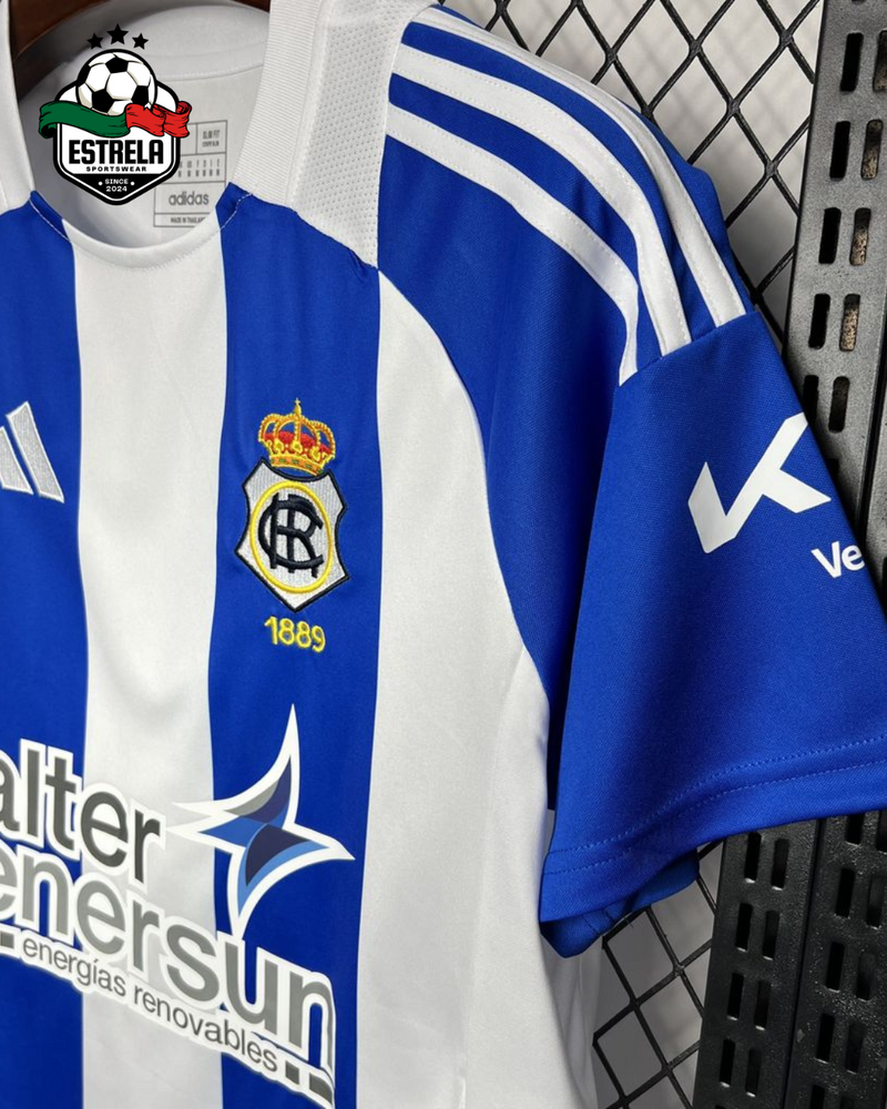 Camisola Recreativo Huelva Home 24/25