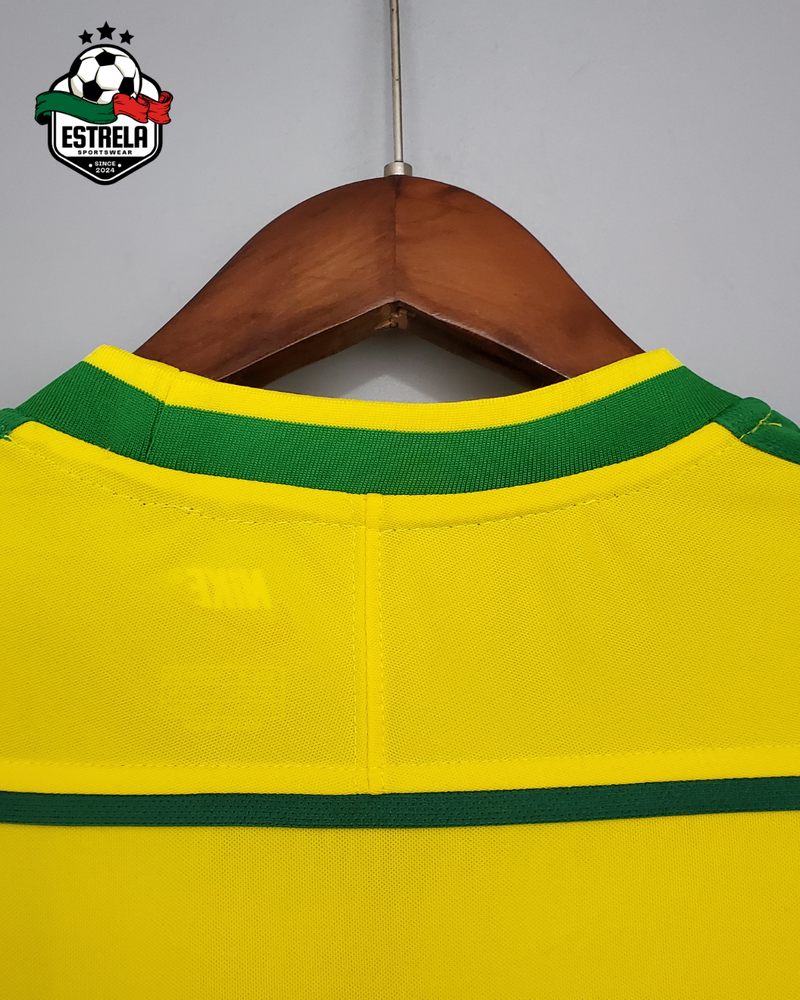 Camisola Retrô Brasil Home 1998