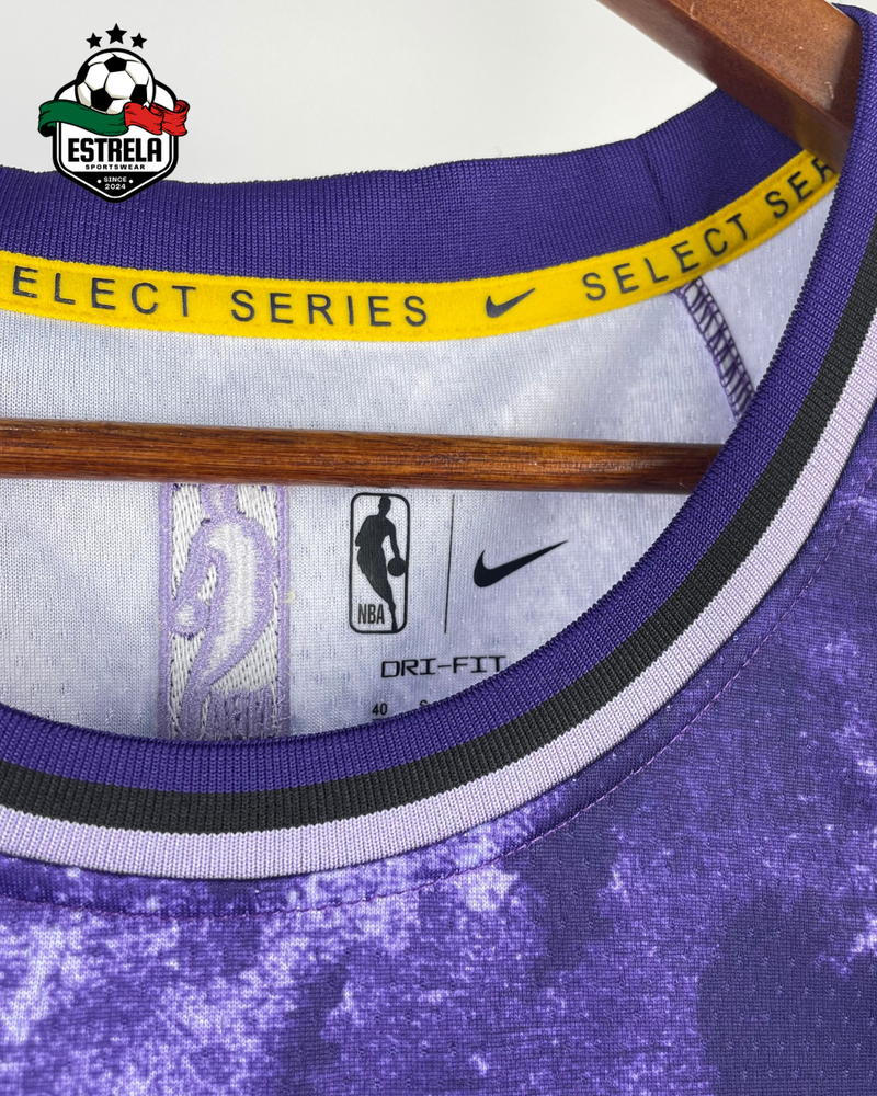 Lakers - Lebron James 6 - Roxa