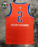 Oklahoma City Thunder - Gilgeous-Alexander - Laranja