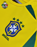 Camisola Retrô Brasil Home 2002
