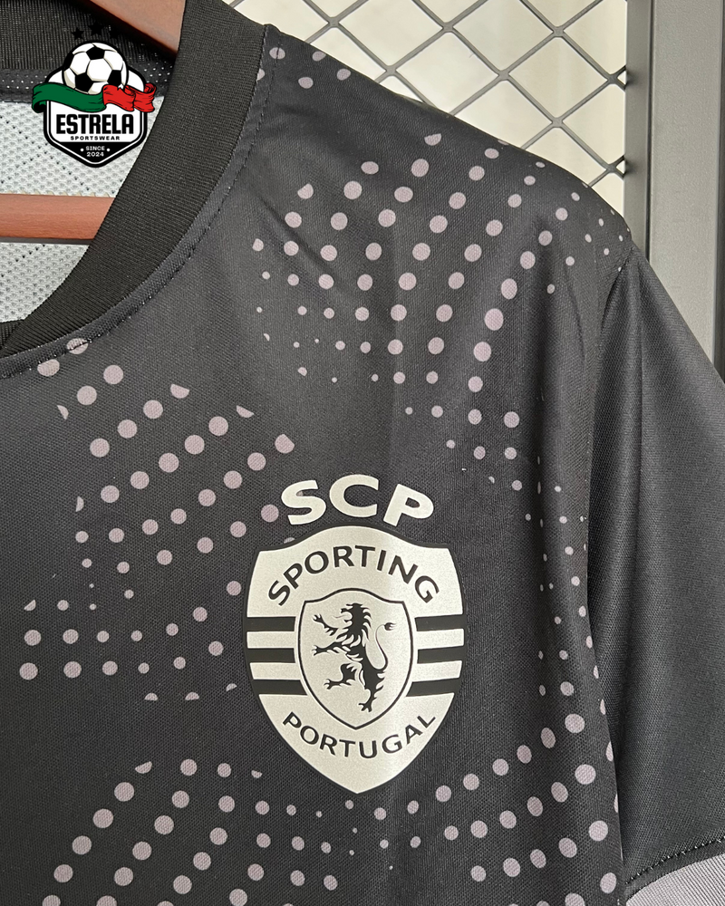 Camisola Sporting Edição Especial Preta 25/26