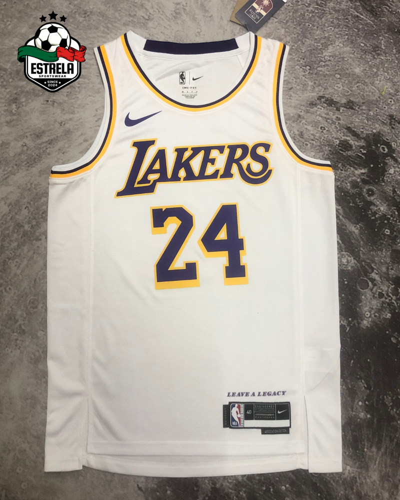 Lakers - Kobe Bryant 24 - Branca