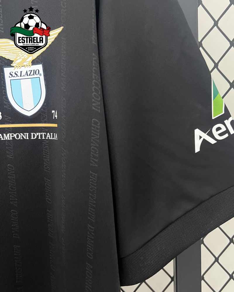 Camisola Lazio 24/25 Black