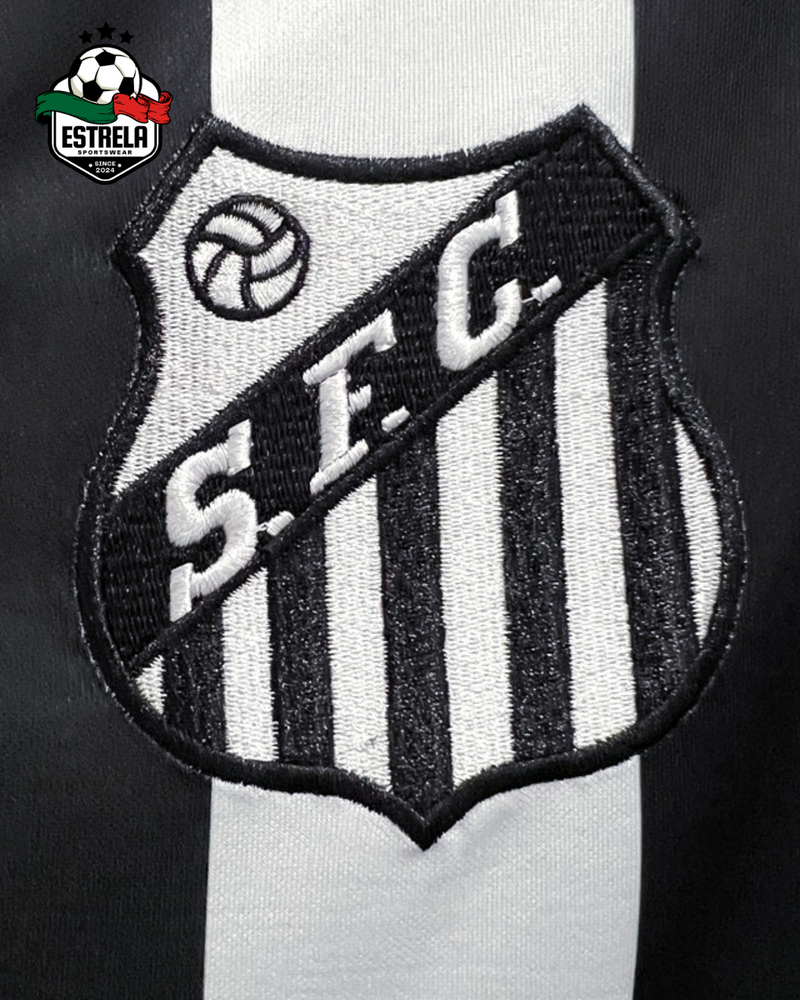 Camisola Retrô Santos do Pelé 1958