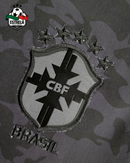 Camisola Retrô Brasil All Black 2022