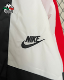 Corta-Vento Nike Preto, Vermelho e Branco