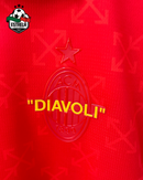 Camisola Milan Edição Especial Diavoli 25/26 Vermelha