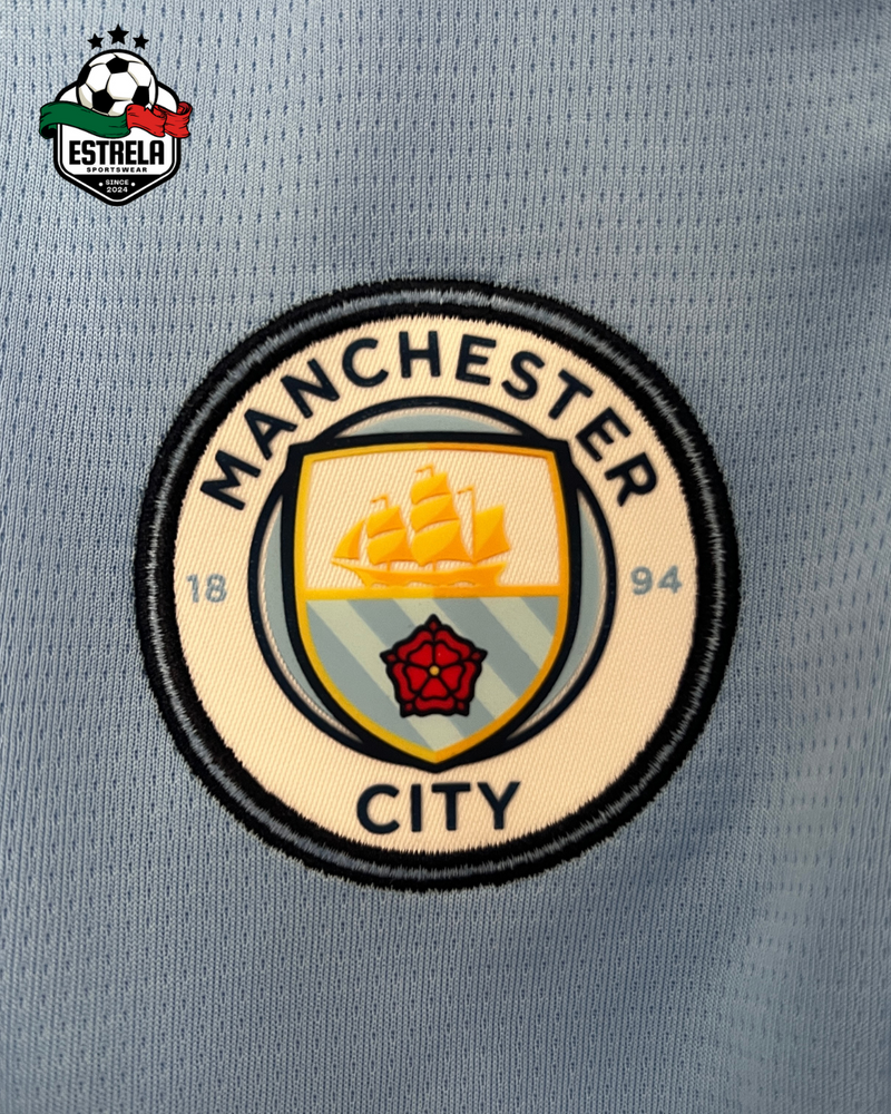 Kit Infantil Manchester City Home 24/25