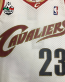 Cavaliers - Lebron James 23 - Branca