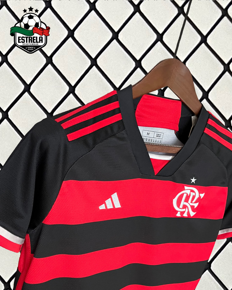 Camisola Feminina Flamengo Home 2024