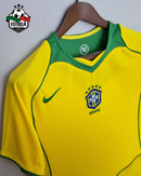 Camisola Retrô Brasil Home 2004