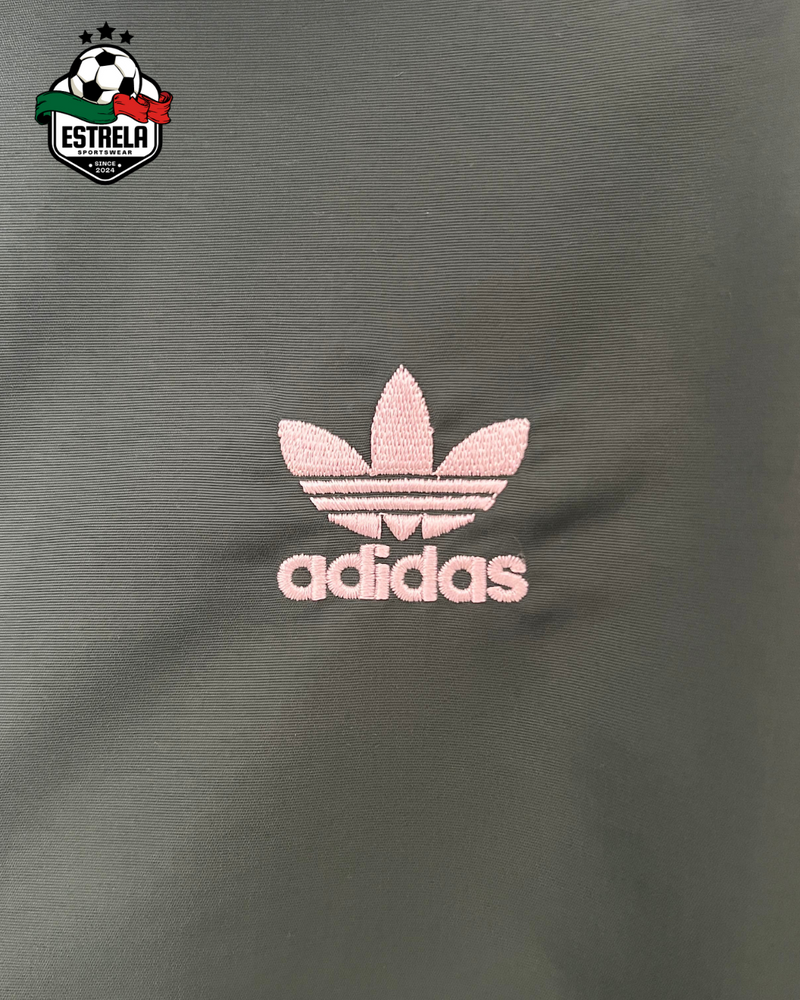 Corta-Vento Adidas Verde e Preto