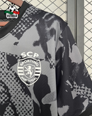 Camisola Sporting Treino Preta 25/26