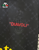 Kit Infantil Milan Edição Especial Diavoli Preta 24/25