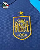 Camisola Espanha Pré Match Azul Escuro 2026
