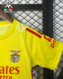 Kit Infantil Benfica Guarda Redes Amarela 25/26