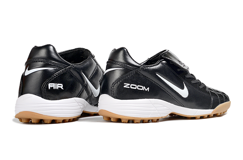 Chuteira Society Nike Air Zoom Total 90 II - Prata e Azul