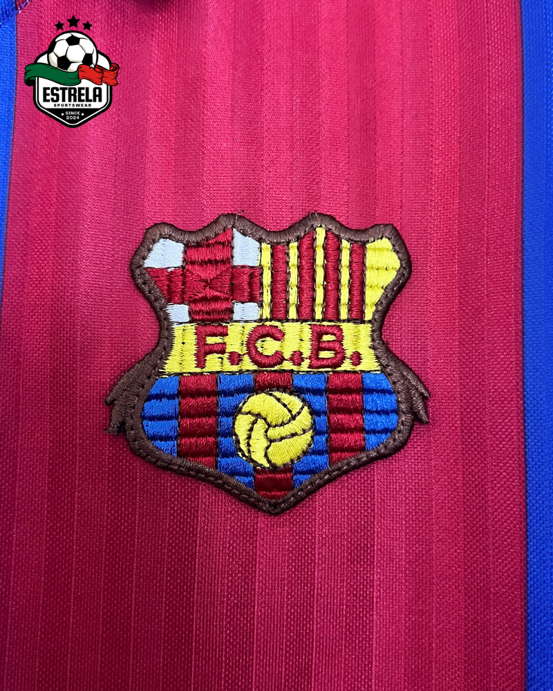 Camisola Retrô Barcelona Home 91/92