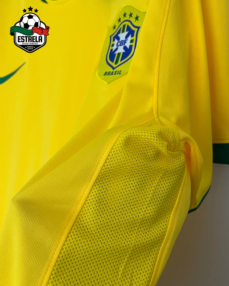 Camisola Retrô Brasil Home 2006