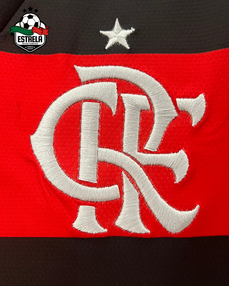 Camisola Manga Longa Flamengo Home 2024