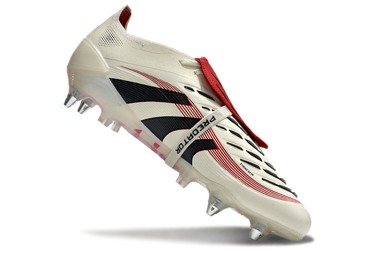 Chuteira Adidas Predator Elite Tongue SG - Vermelha