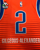 Oklahoma City Thunder - Gilgeous-Alexander - Laranja