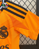 Kit Infantil Real Madrid Laranja 24/25