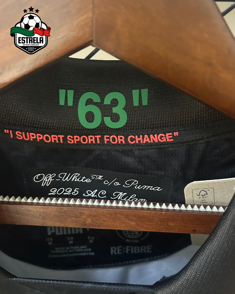 Camisola Milan Edição Especial Diavoli 25/26 Preta
