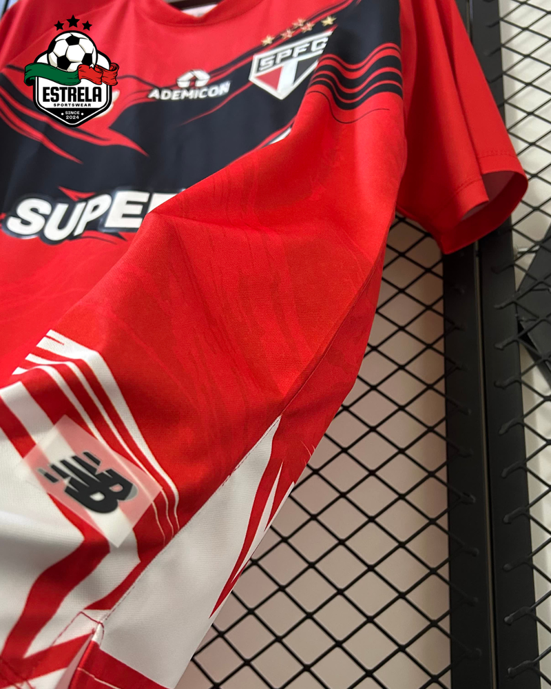 Camisola São Paulo Guarda Redes Vermelha 2025