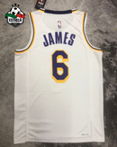 Lakers - Lebron James 6 - Branca